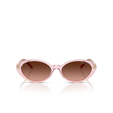 Versace VE4469 Sonnenbrillen 54725M pink transparent - Vorderansicht