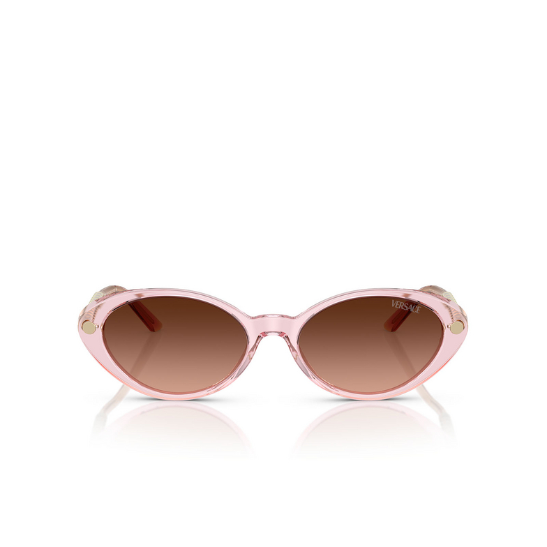 Occhiali da sole Versace VE4469 54725M pink transparent - 1/4