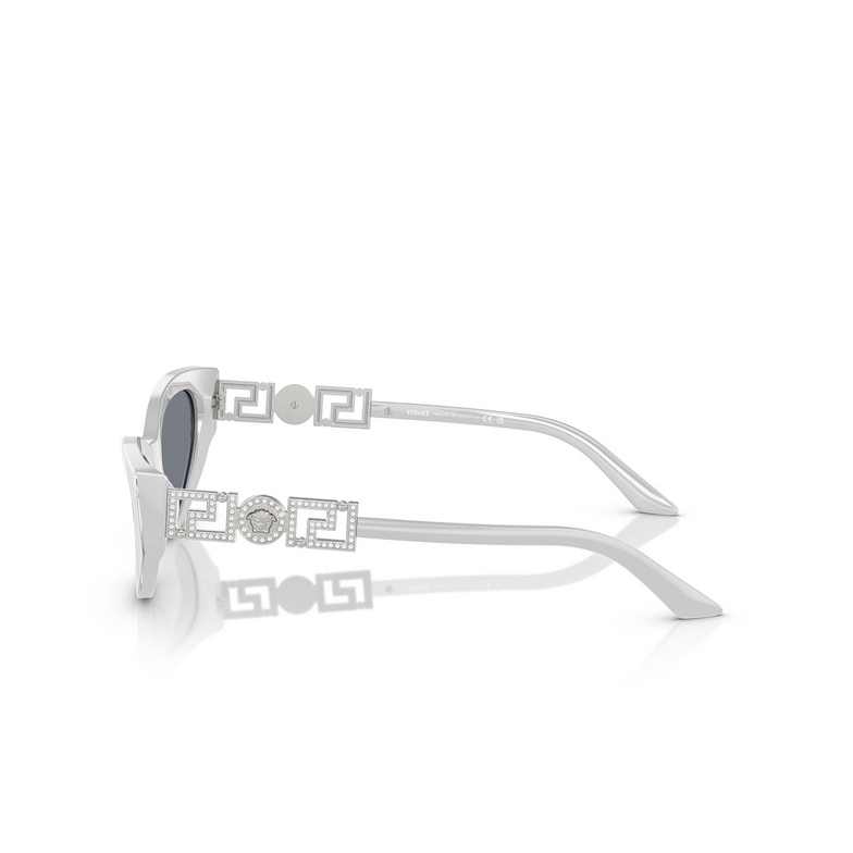 Gafas de sol Versace VE4470B 54741U pearl grey - 3/4