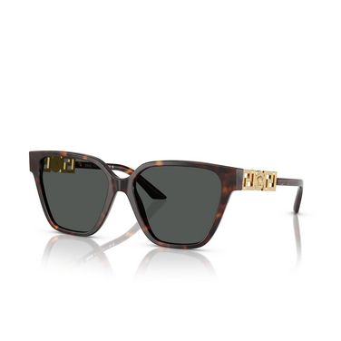 Versace VE4471B Sunglasses 108/87 havana - three-quarters view