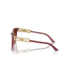 Lunettes de soleil Versace VE4471B 54755M perla dark ruby - Vignette du produit 3/4