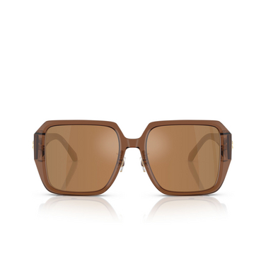 Occhiali da sole Versace VE4472D 5028/O transparent dark brown - frontale