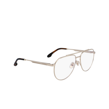 Victoria Beckham VB2133 Eyeglasses 715 light gold - three-quarters view