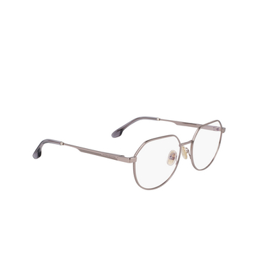 Lunettes de vue Victoria Beckham VB2135 047 light ruthenium - Vue trois quarts