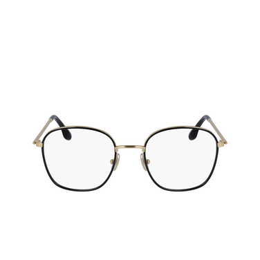 Gafas graduadas Victoria Beckham VB232 011 black / gold - Vista delantera