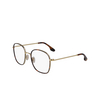 Occhiali da vista Victoria Beckham VB232 214 havana - anteprima prodotto 3/4