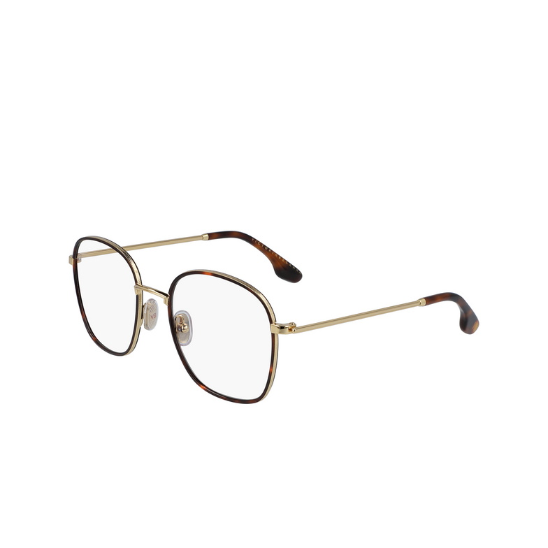 Victoria Beckham VB232 Eyeglasses 214 havana - 3/4