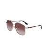 Lunettes de soleil Victoria Beckham VB233S 702 gold / brown - Vignette du produit 3/4