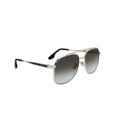 Victoria Beckham VB233S Sunglasses 714 gold - three-quarters view