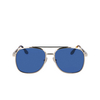 Victoria Beckham VB233S Sonnenbrillen 720 gold / blue - Produkt-Miniaturansicht 1/4