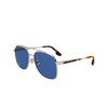 Occhiali da sole Victoria Beckham VB233S 720 gold / blue - anteprima prodotto 3/4