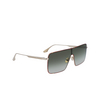 Lunettes de soleil Victoria Beckham VB238S 700 gold / khaki - Vignette du produit 2/4