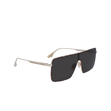 Victoria Beckham VB238S Sunglasses 701 gold / smoke - three-quarters view