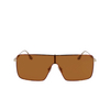 Lunettes de soleil Victoria Beckham VB238S 723 gold / caramel - Vignette du produit 1/4