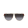 Occhiali da sole Victoria Beckham VB239S 222 gold - anteprima prodotto 1/4