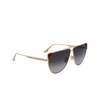 Lunettes de soleil Victoria Beckham VB239S 222 gold - Vignette du produit 2/4