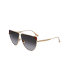 Occhiali da sole Victoria Beckham VB239S 222 gold - anteprima prodotto 3/4