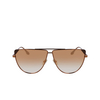 Victoria Beckham VB239S Sunglasses 230 bronze - product thumbnail 1/4