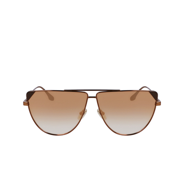 Lunettes de soleil Victoria Beckham VB239S 230 bronze - Vue de face