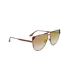 Occhiali da sole Victoria Beckham VB239S 230 bronze - anteprima prodotto 2/4