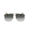 Gafas de sol Victoria Beckham VB240S 700 gold / khaki - Miniatura del producto 1/4