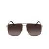 Gafas de sol Victoria Beckham VB240S 702 gold / brown gradient - Miniatura del producto 1/4