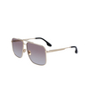 Lunettes de soleil Victoria Beckham VB240S 770 gold / blush - Vignette du produit 3/4