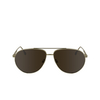 Lunettes de soleil Victoria Beckham VB242S 700 gold / khaki - Vignette du produit 1/4