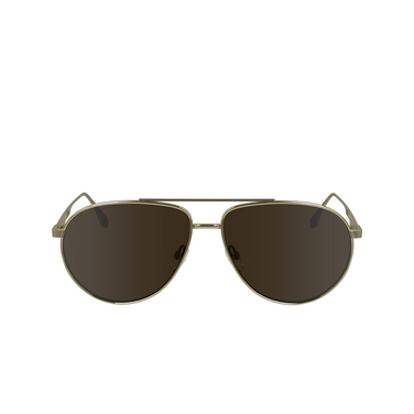 Lunettes de soleil Victoria Beckham VB242S 700 gold / khaki - Vue de face