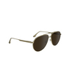 Lunettes de soleil Victoria Beckham VB242S 700 gold / khaki - Vignette du produit 2/4