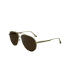 Lunettes de soleil Victoria Beckham VB242S 700 gold / khaki - Vignette du produit 3/4