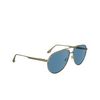 Lunettes de soleil Victoria Beckham VB242S 720 gold / blue - Vignette du produit 2/4