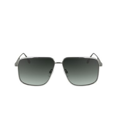 Occhiali da sole Victoria Beckham VB243S 044 silver / green gradient - frontale