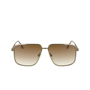 Lunettes de soleil Victoria Beckham VB243S 723 gold / honey gradient - Vue de face