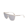 Lunettes de soleil Victoria Beckham VB245S 045 silver mirror - Vignette du produit 3/4