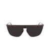 Lunettes de soleil Victoria Beckham VB245S 046 dark ruthenium / grey - Vignette du produit 1/4