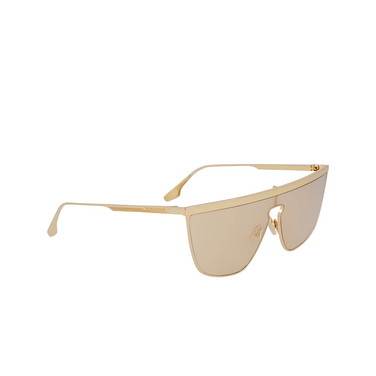 Victoria Beckham VB245S Sunglasses 704 gold mirror - three-quarters view