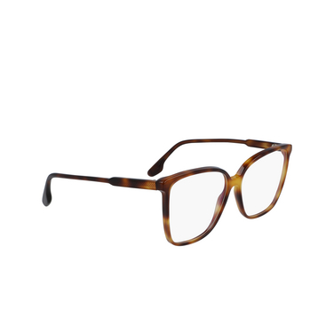 Lunettes de vue Victoria Beckham VB2603 215 tortoise - Vue trois quarts