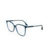 Victoria Beckham VB2603 Eyeglasses 320 (320) teal blue - product thumbnail 3/4