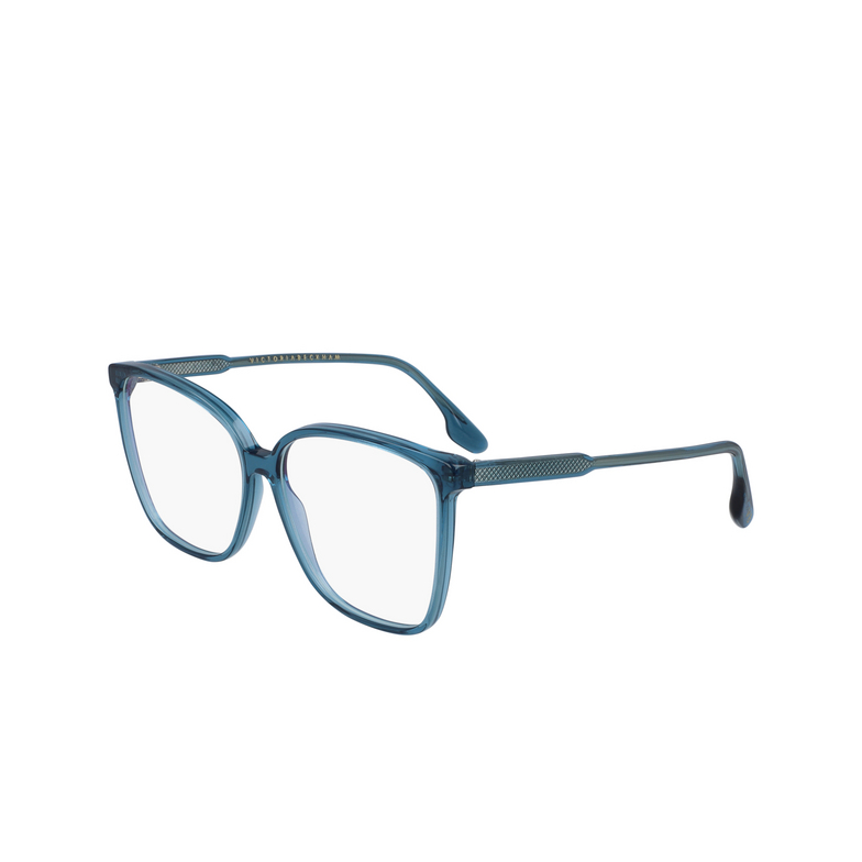 Victoria Beckham VB2603 Eyeglasses 320 (320) teal blue - 3/4