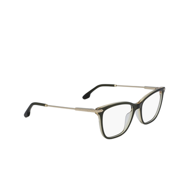 Lunettes de vue Victoria Beckham VB2612 319 khaki / honey - Vue trois quarts