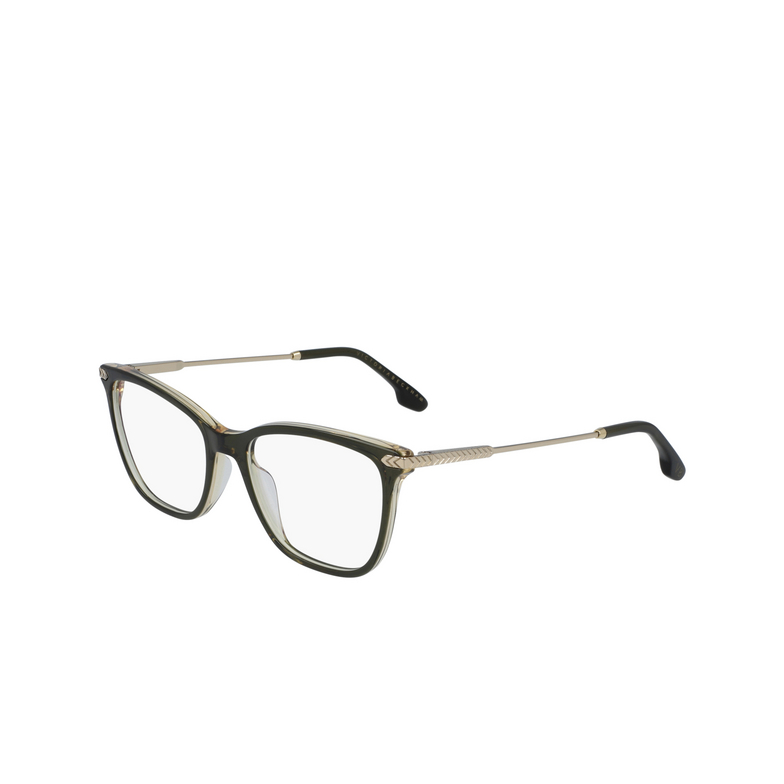 Lunettes de vue Victoria Beckham VB2612 319 khaki / honey - 3/4