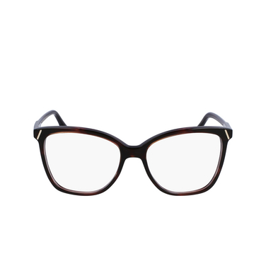 Gafas graduadas Victoria Beckham VB2641 227 dark brown horn - Vista delantera