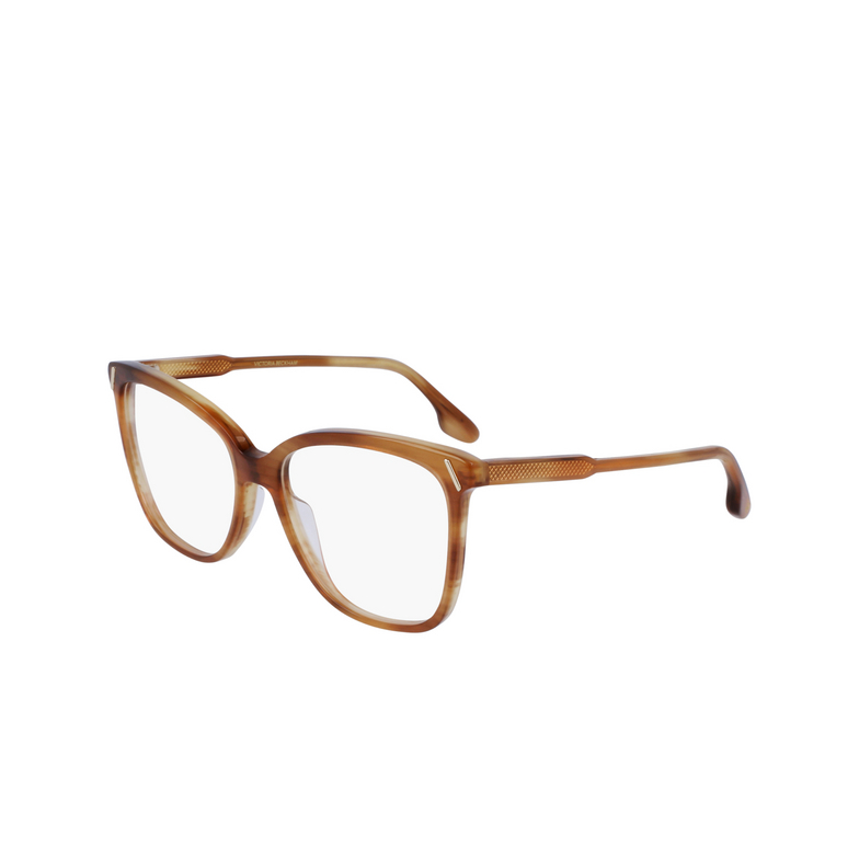 Victoria Beckham VB2641 Eyeglasses 773 honey brown horn - 3/4