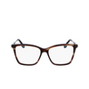 Gafas graduadas Victoria Beckham VB2647 227 dark brown horn - Miniatura del producto 1/4