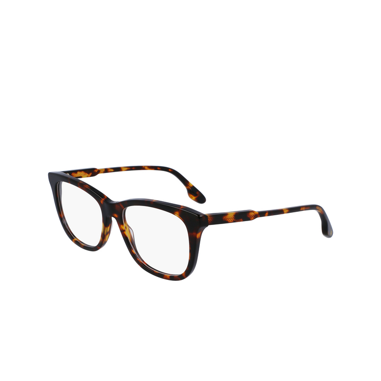 Lunettes de vue Victoria Beckham VB2649 234 dark havana - 3/4