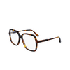 Gafas graduadas Victoria Beckham VB2650 234 dark havana - Miniatura del producto 3/4