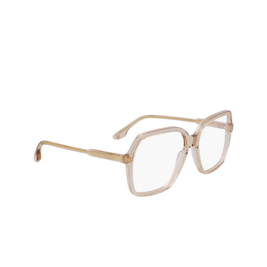 Victoria Beckham VB2650 Eyeglasses 250 transparent beige - three-quarters view