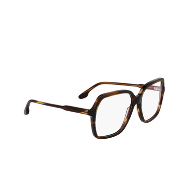 Victoria Beckham VB2650 Eyeglasses 318 striped khaki - three-quarters view