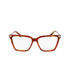 Occhiali da vista Victoria Beckham VB2657 238 amber horn - anteprima prodotto 1/4